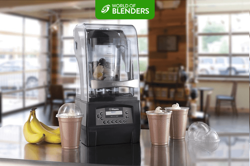 It's helpful to use a blender with a sound enclosure.