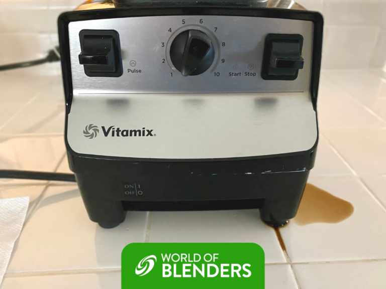 Blender Leaking Black Liquid? 4 Easy Fixes World of Blenders