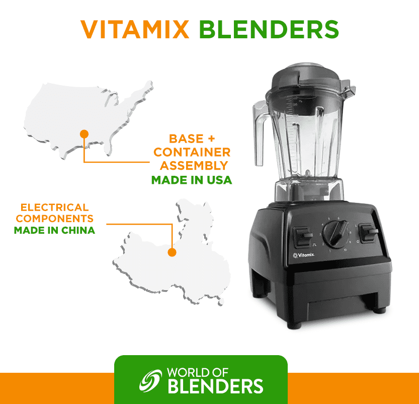 where are vitamix blenders made