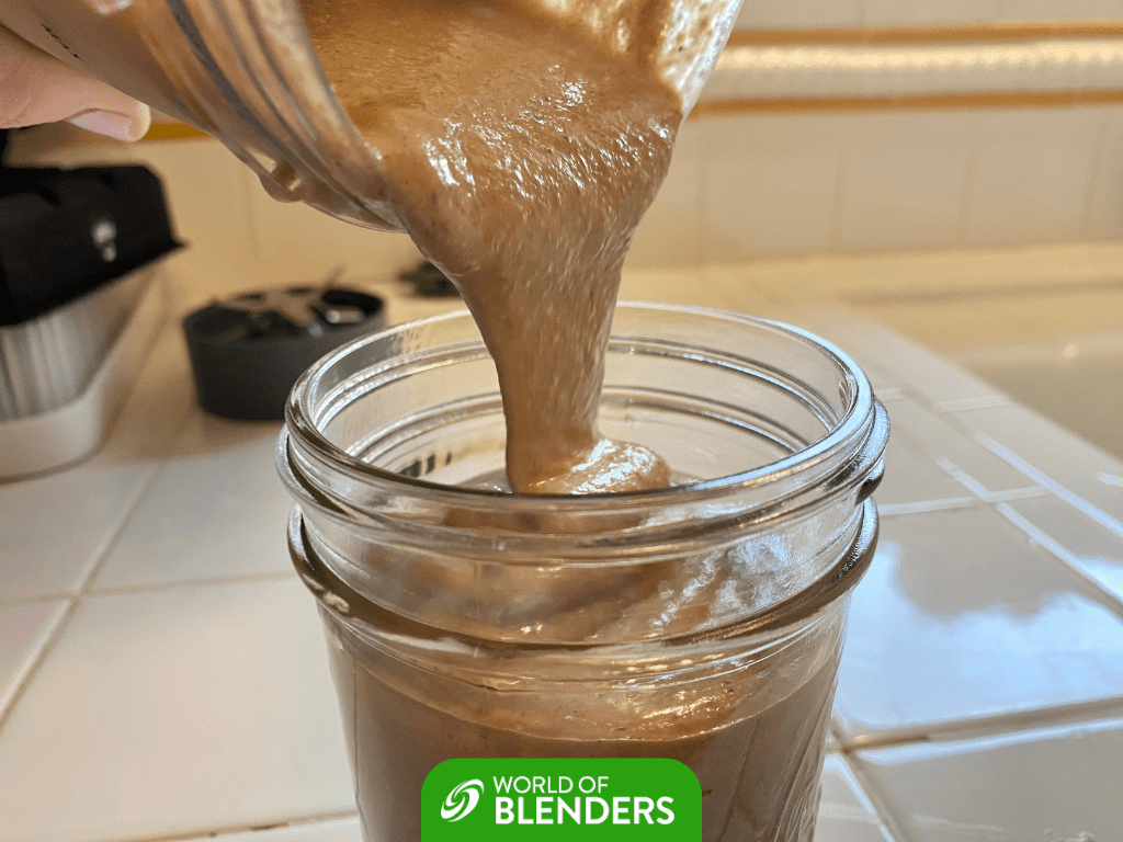 pouring protein shake