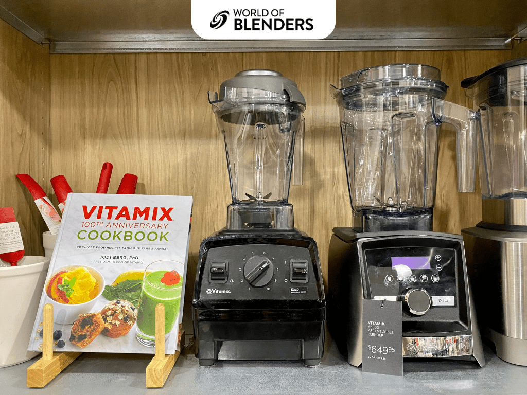 sur la table vitamix