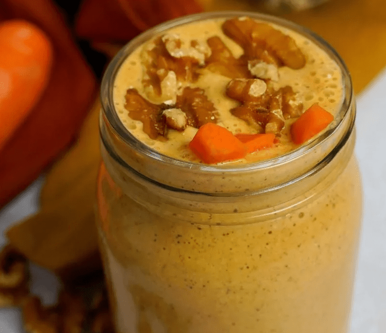 healthy carrot cake smoothie