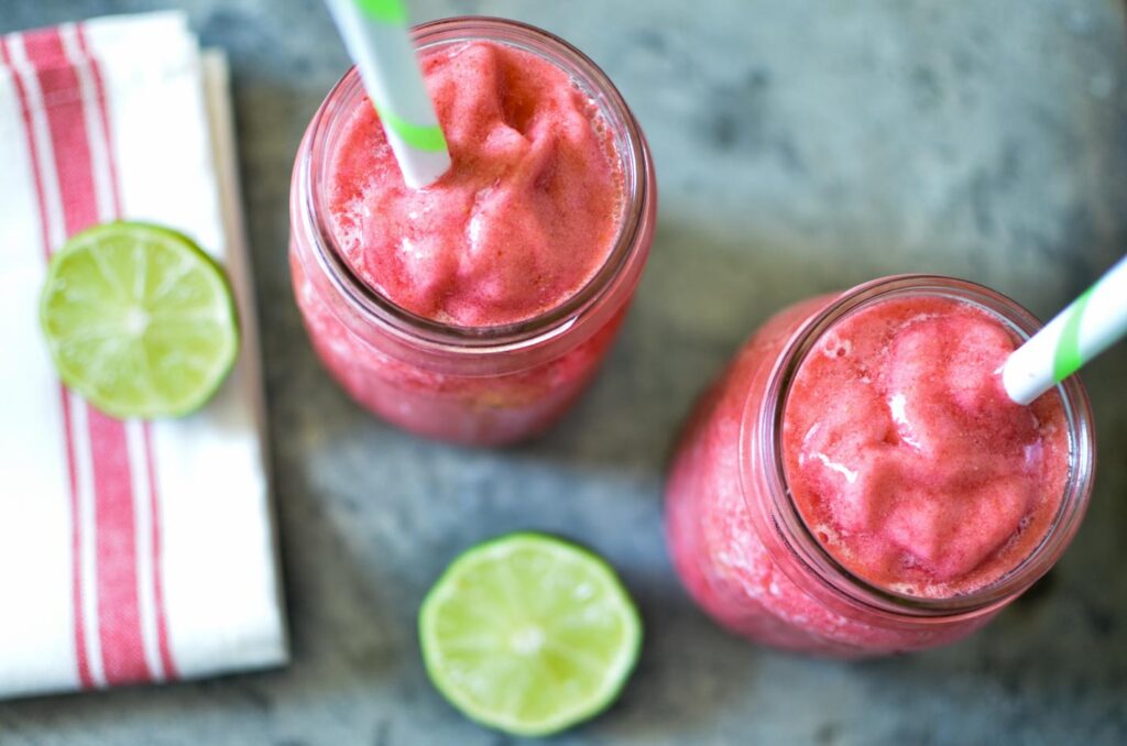Strawberry limeade by Mama Shire