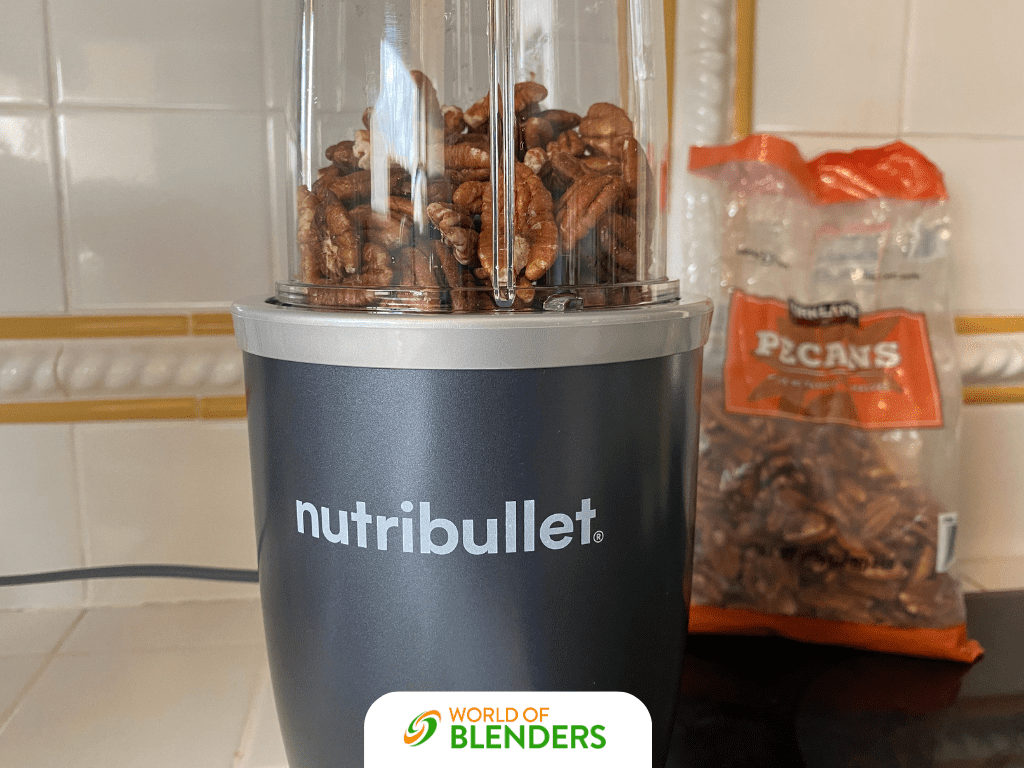 grinding nuts in nutribullet