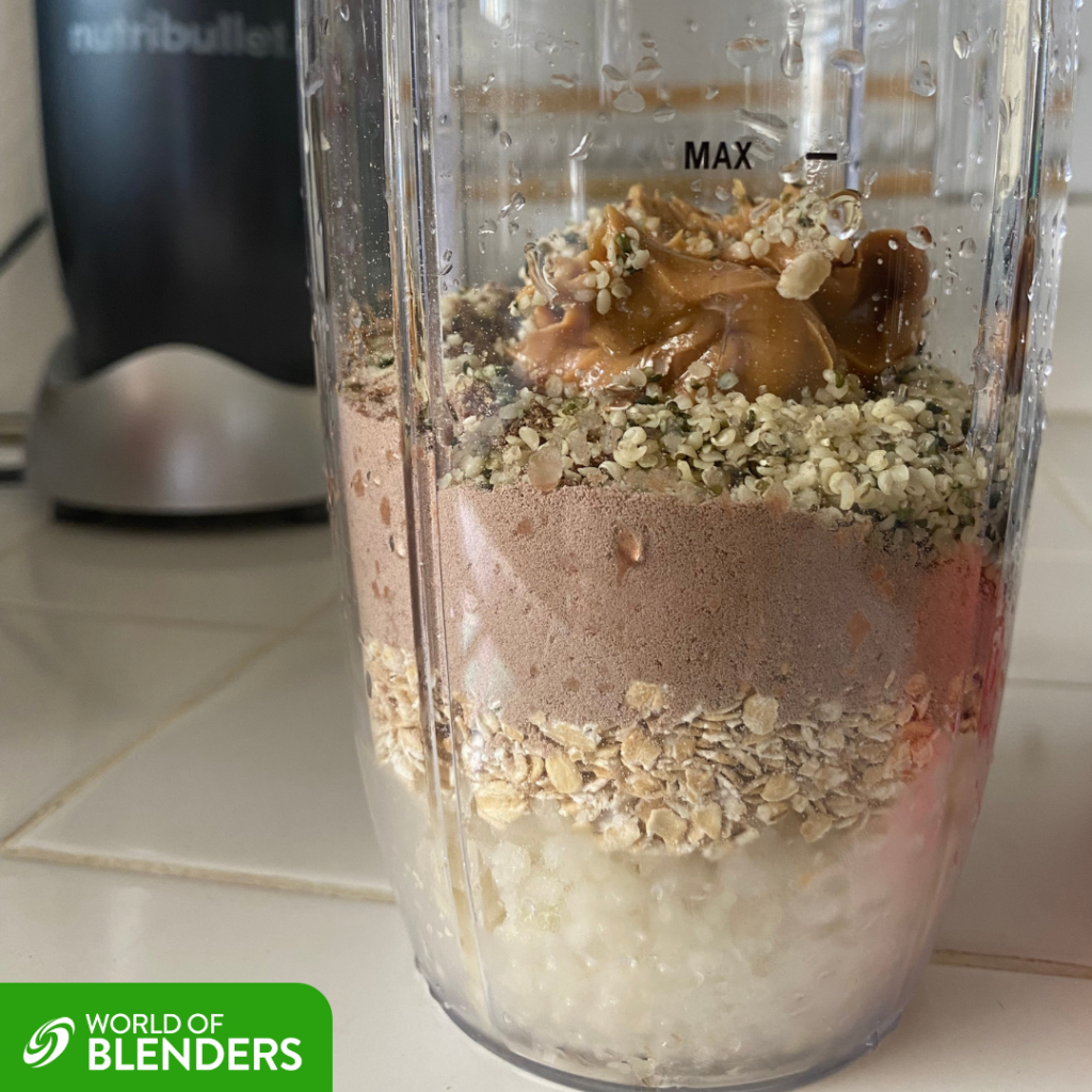 oatmeal peanut butter protein smoothie