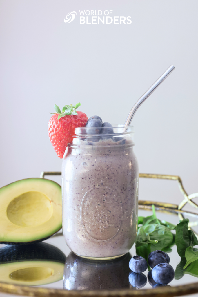 blueberry spinach smoothie