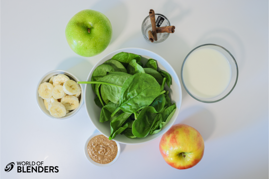 apple spinach smoothie ingredients