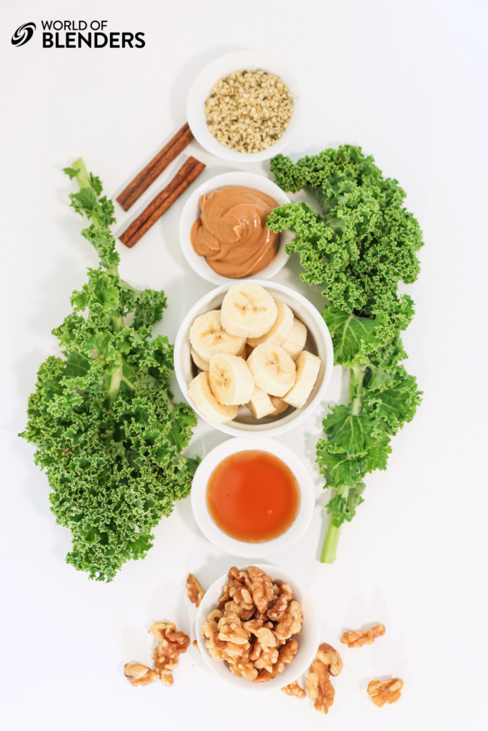 kale banana smoothie ingredients