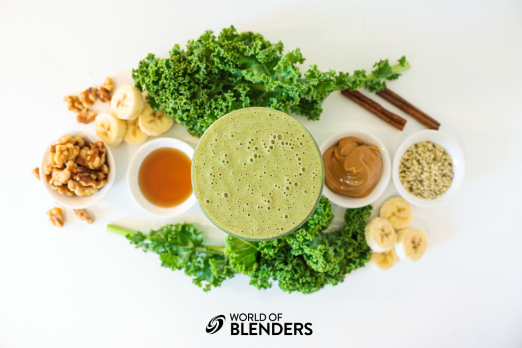 kale banana smoothie ingredients