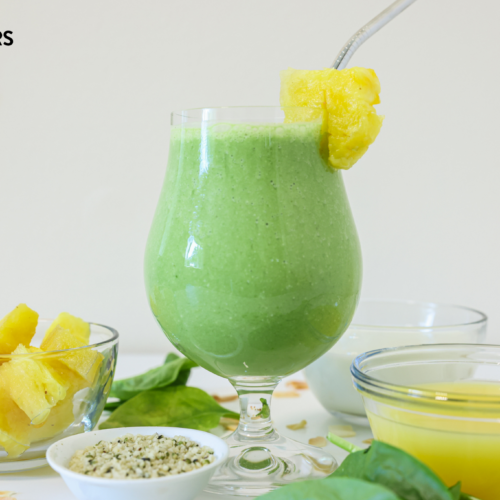 spinach pineapple smoothie