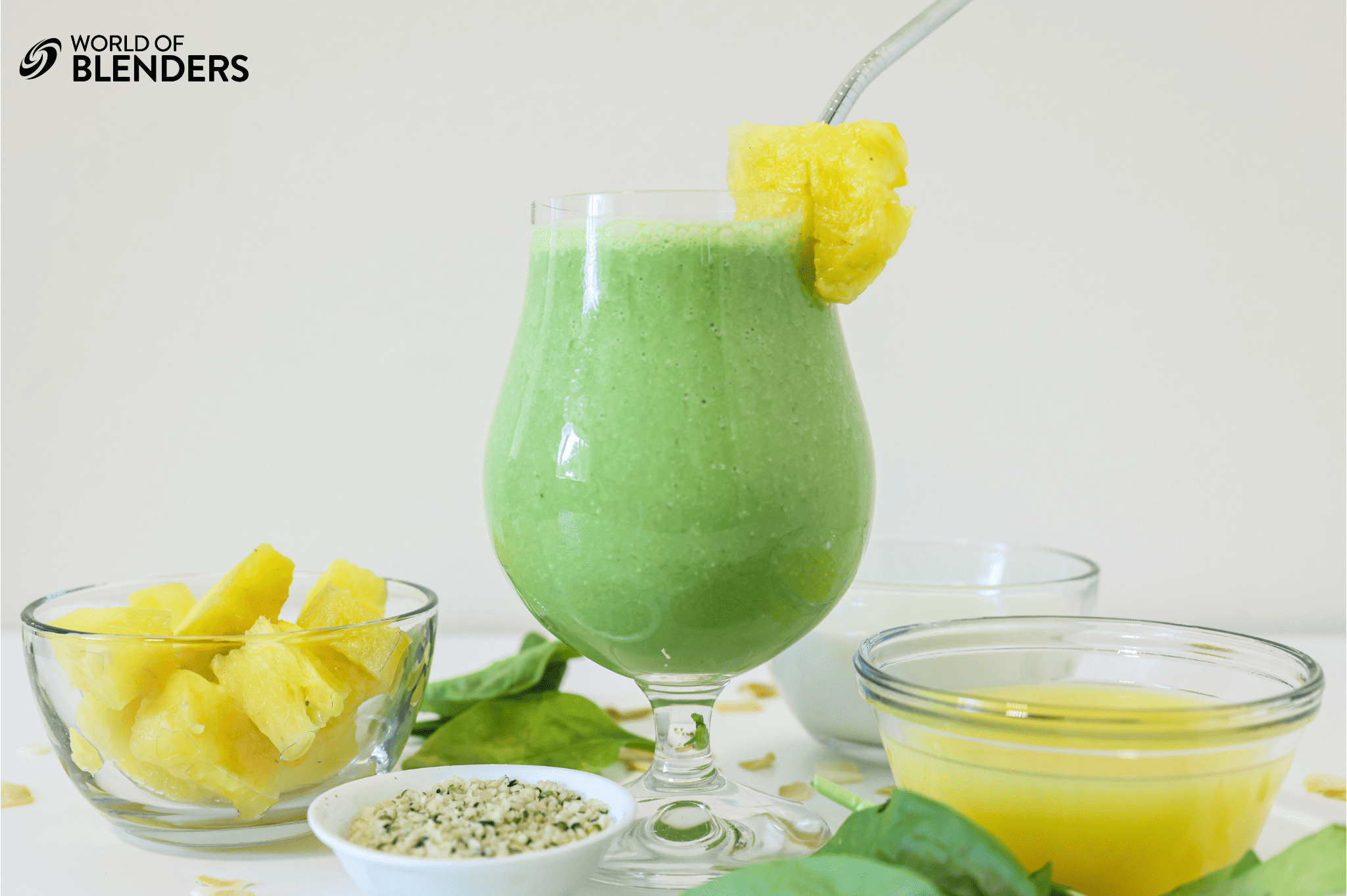 spinach pineapple smoothie
