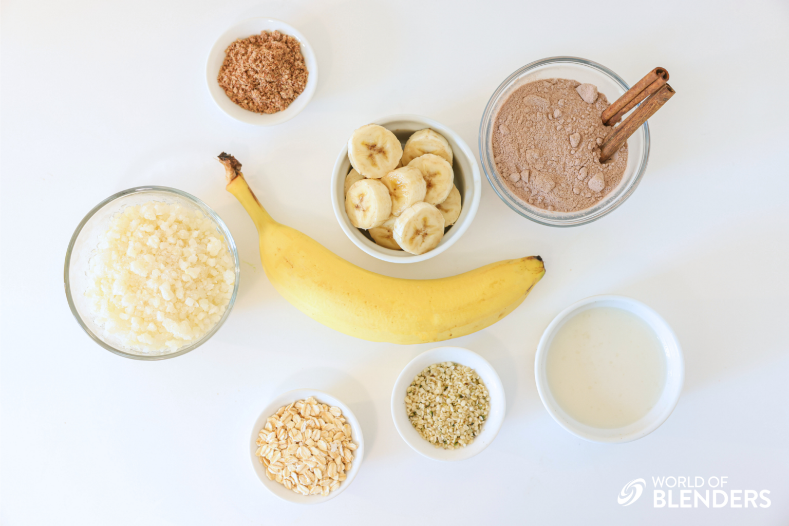 Healthy Banana Smoothie for Weight Loss (only 250 cals!) - World of